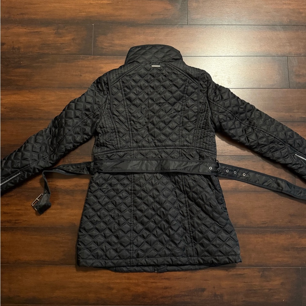 Marc New York by Andrew Marc Women's Brighton Quilted Black Jacket Coat - Picture 7 of 10